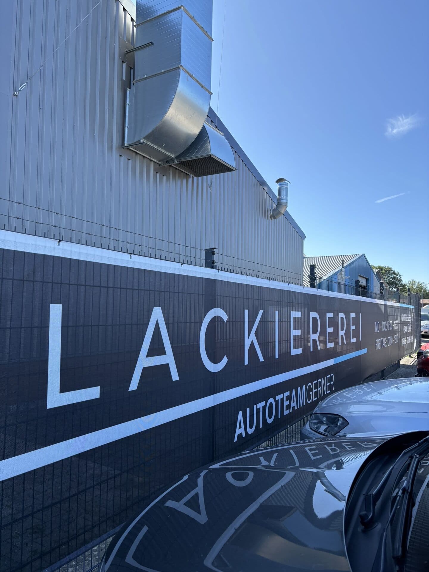 Lackiererei Außenansicht